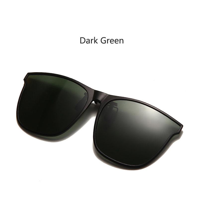 Мужские и женские пристегивающиеся унисекс ультралегкие флип-стиль поляризованные очки для водителей фотохромные солнцезащитные очки