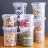 Airtight Plastic Cereal and Snack Storage Canister for Kitchen