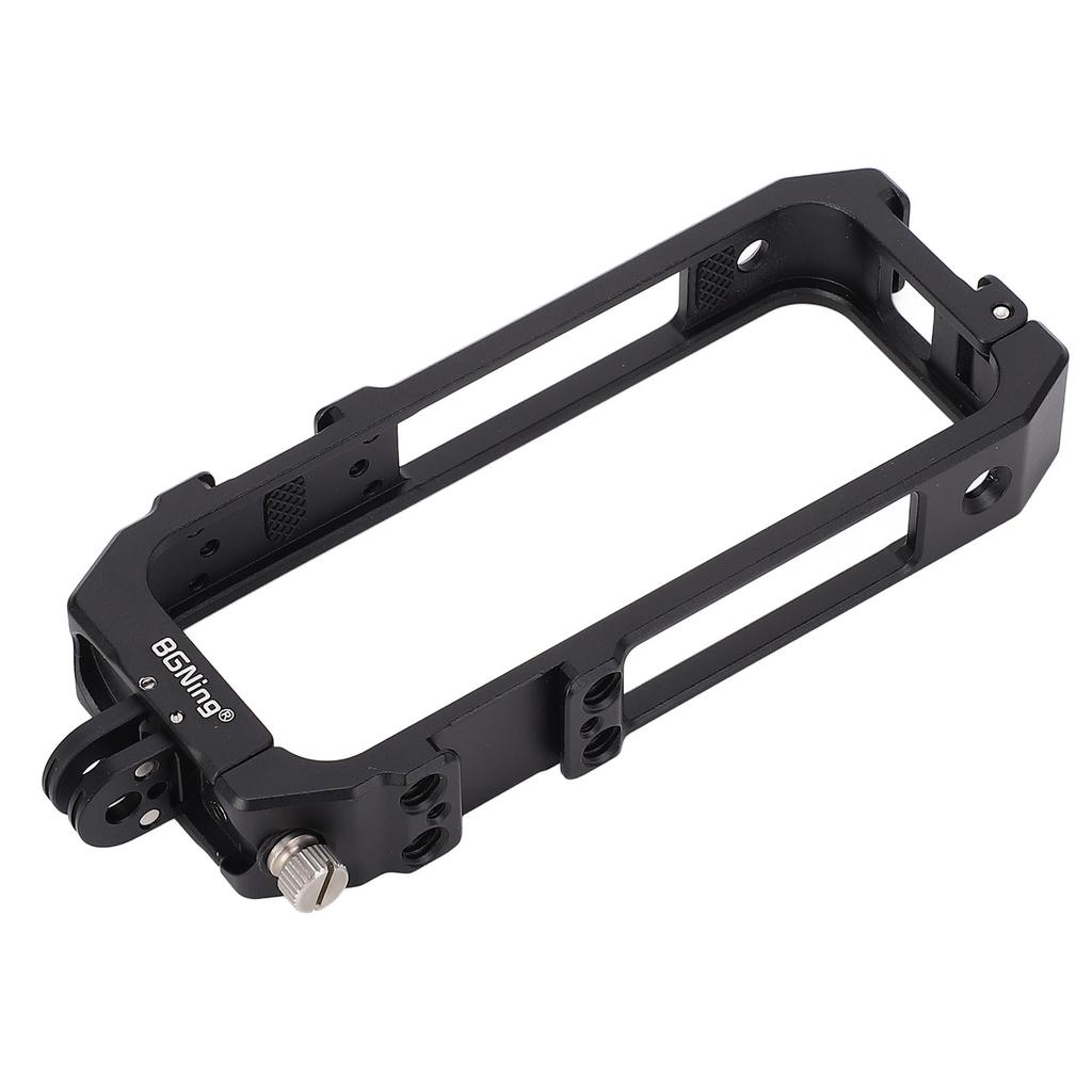 Aluminum Alloy Utility Frame Action Camera Protective Cage Case with Cold Shoe Mount 14 Inch Screw