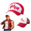 Fatal Fury Терри Богард Вышитая Хлопковая Бейсболка Хип-хоп Стиль
