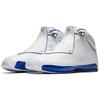 Кроссовки унисекс Air Jordan 18 Retro White Sport Royal 2018 металлик-серебристый AA2494-106