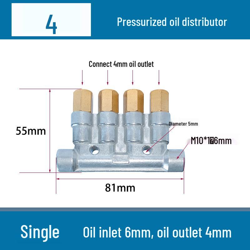 DF1400 Pressurized Grease and Oil Manifold Distributor