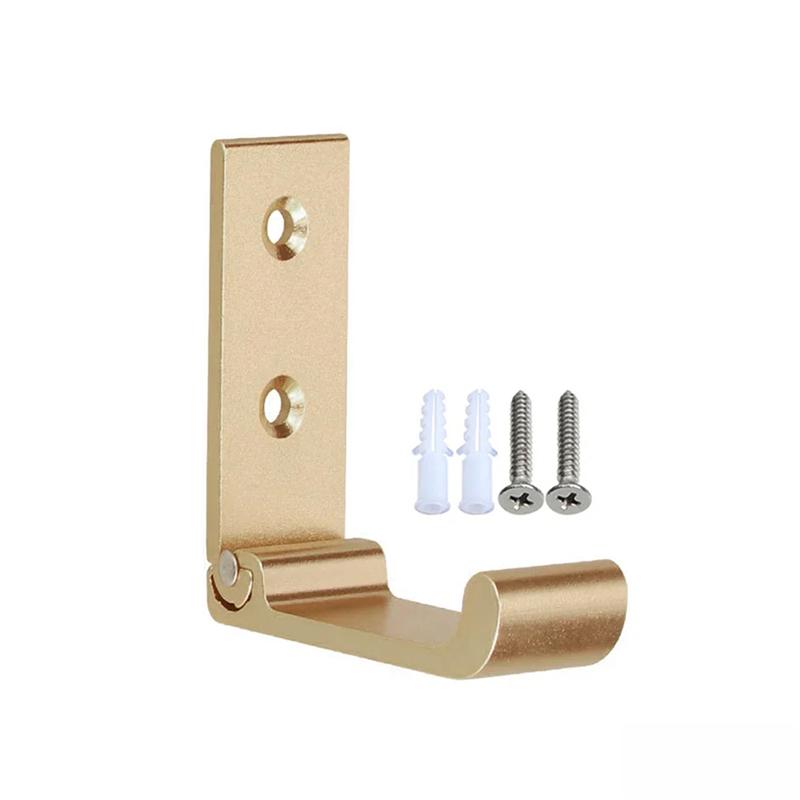 Складные крючки Настенные двери Одежда Пальто Шляпа Сумки Вешалки из алюминиевого сплава Кухня Ванная комната Нержавеющие крючки для полотенец Складной одинарный крючок