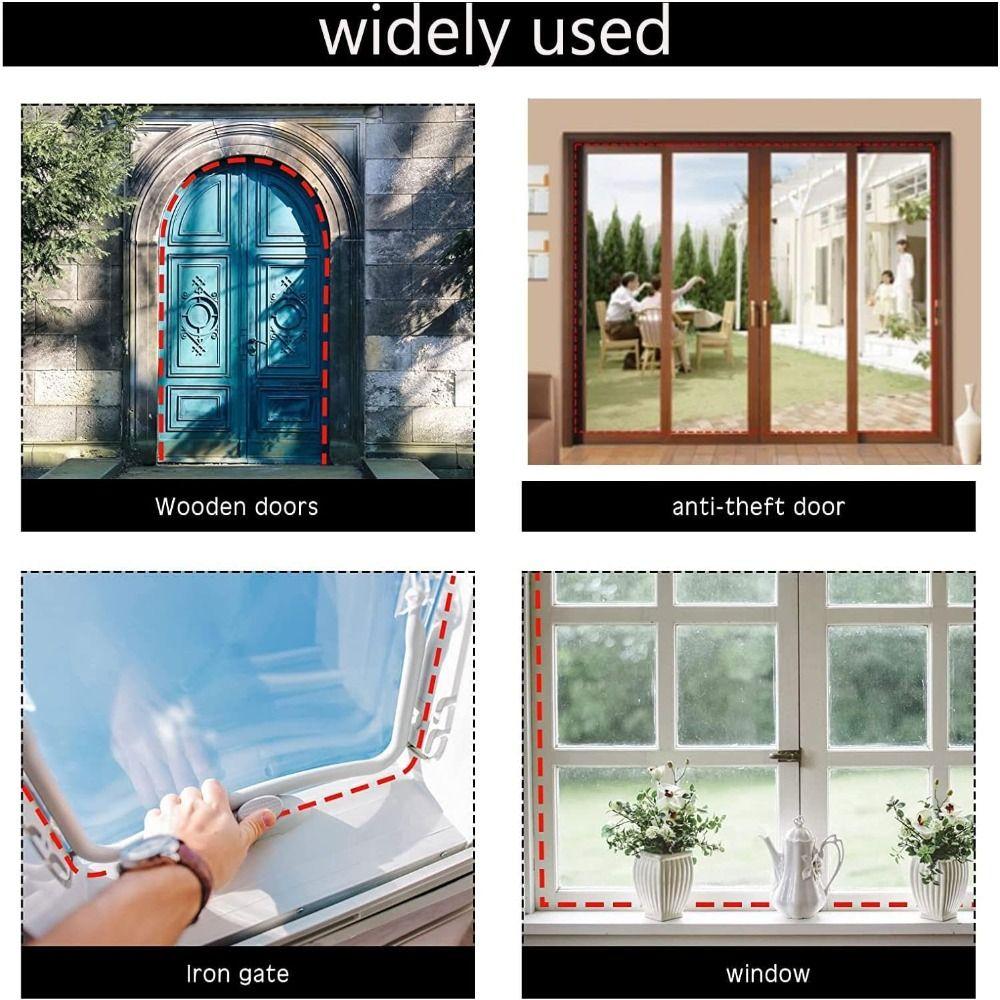 D-образная уплотнительная прокладка для дверей, черная уплотнительная лента для дверей, звукоизоляционные двери и окна