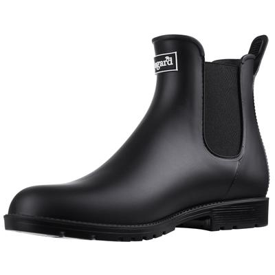 Модные резиновые сапоги Comwarm для женщин, нескользящие, водонепроницаемые, домашняя обувь, всесезонные, резиновые, женские, до середины голени, короткие сапоги