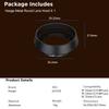 Haoge LH-FJ35 Round Lens Hood for Fujifilm Fuji XF 35mm F2,XF 23mm f2 R WR,XC 35mm F2  Lens Black LH-XF35-2