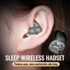 Невидимые беспроводные наушники для сна с чехлом для зарядки Bluetooth 5.3 Скрытые наушники Легкие водонепроницаемые спортивные стерео музыкальные наушники с шумоподавлением