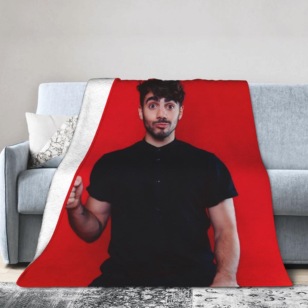 Плед F-Fede V-Vigevani для дивана Пушистый Мягкий Плюшевый Плед 50x60 Дюймов Покрывала Разных Размеров для Всех Сезонов