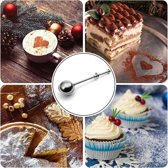 2 шт. заварочный чайник из нержавеющей стали с удлиненной ручкой, усиливающий ароматический чайный фильтр для аксессуаров для дома