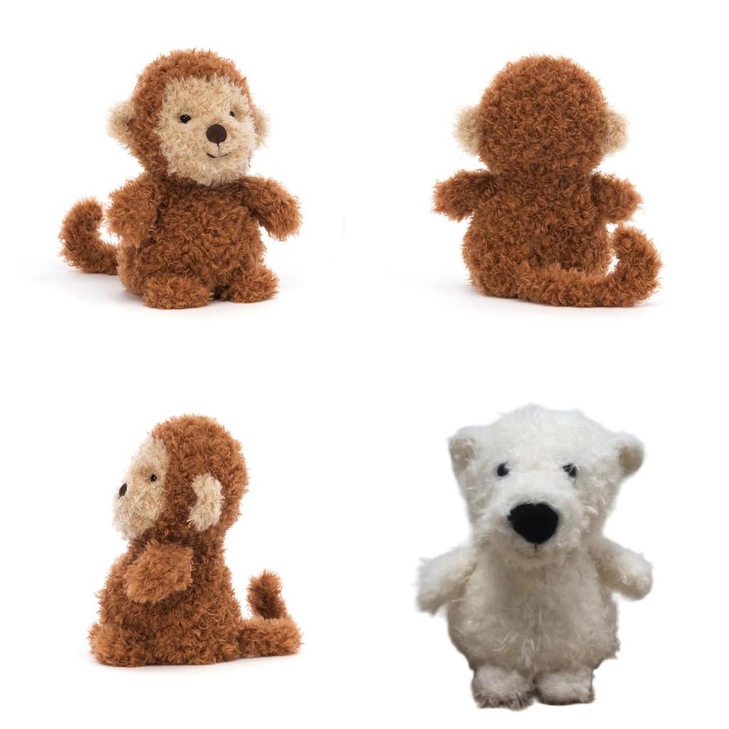 Мышь Обезьяна Белый медведь Единорог Плюшевая игрушка Мультяшная Детская Фестивальная Кукла Подарки