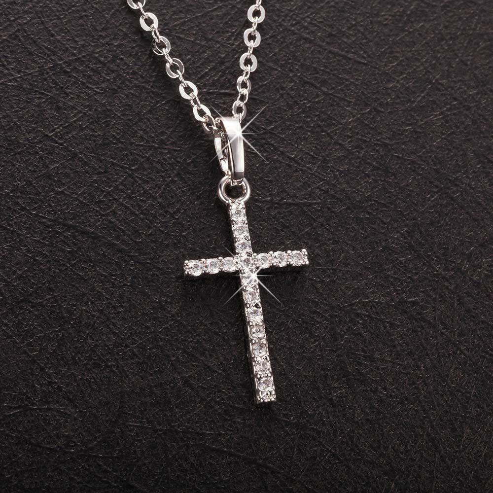 Cross Pendant Choker Cross Necklaces Clavicle Chains Korean Style Women Necklaces