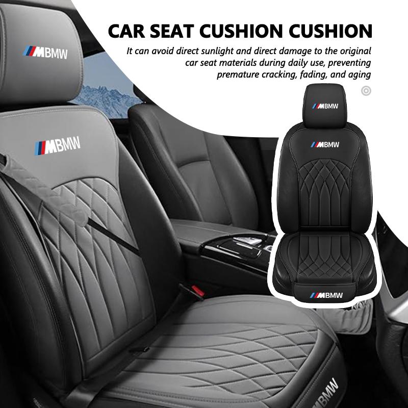 WSQK5 Universal Car Front Seat Comfortable Cushion Accessories For BMW M Performance Alpina M3 M5 M6 X1 X3 X4 X5 G20
