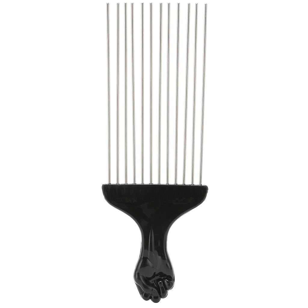 Профессиональная металлическая расческа для распутывания волос, парикмахерская, расческа, инструмент для укладки волос