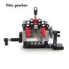 MOC High-tech 4 Speed Gearbox Model DIY Transmission Kit Compatible With Legoeds M Motor 8883 Power Functions Building Blocks