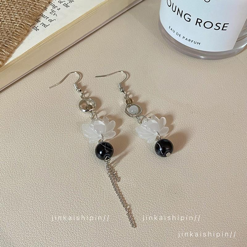 Ретро китайские серьги-капли с бабочками и цветами для женщин