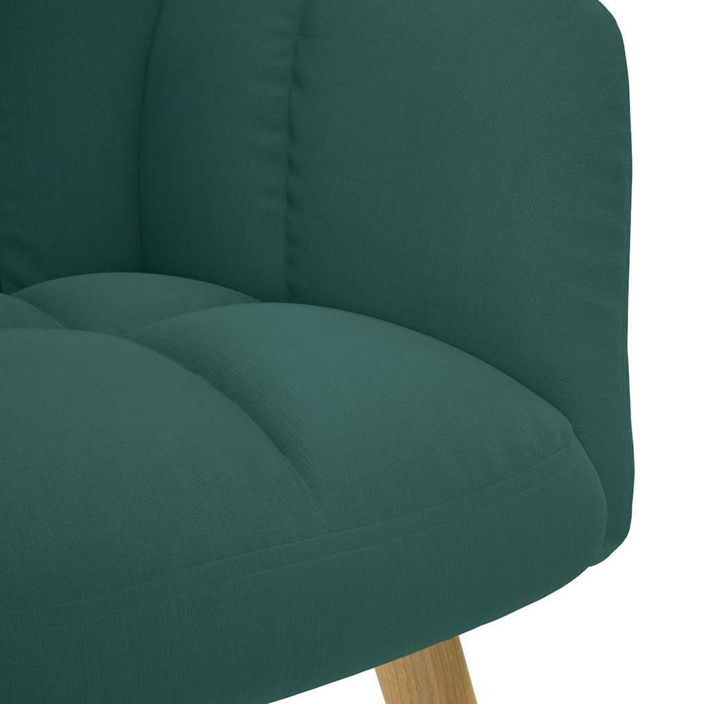 Relax Chair Dark Green Fabric