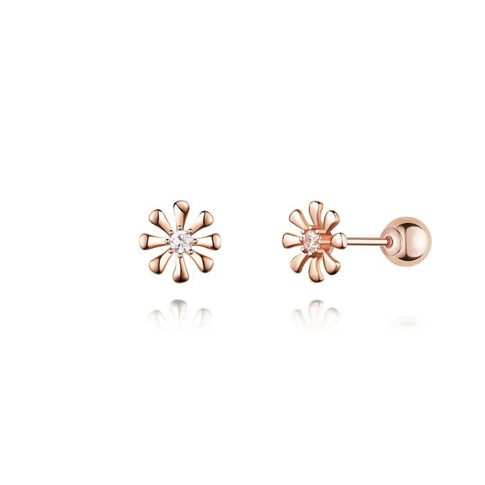 [Stonehenge] 14K Rose Gold Piercing SA25C18M