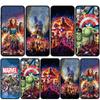 Чехол для iPhone 17 16 15 Xiaomi Poco Redmi Note 14 13 12 Pro Max Samsung Galaxy S25 S24 S23 OPPO Huawei Marvel Мстители Железный человек Человек-паук Чехол для телефона