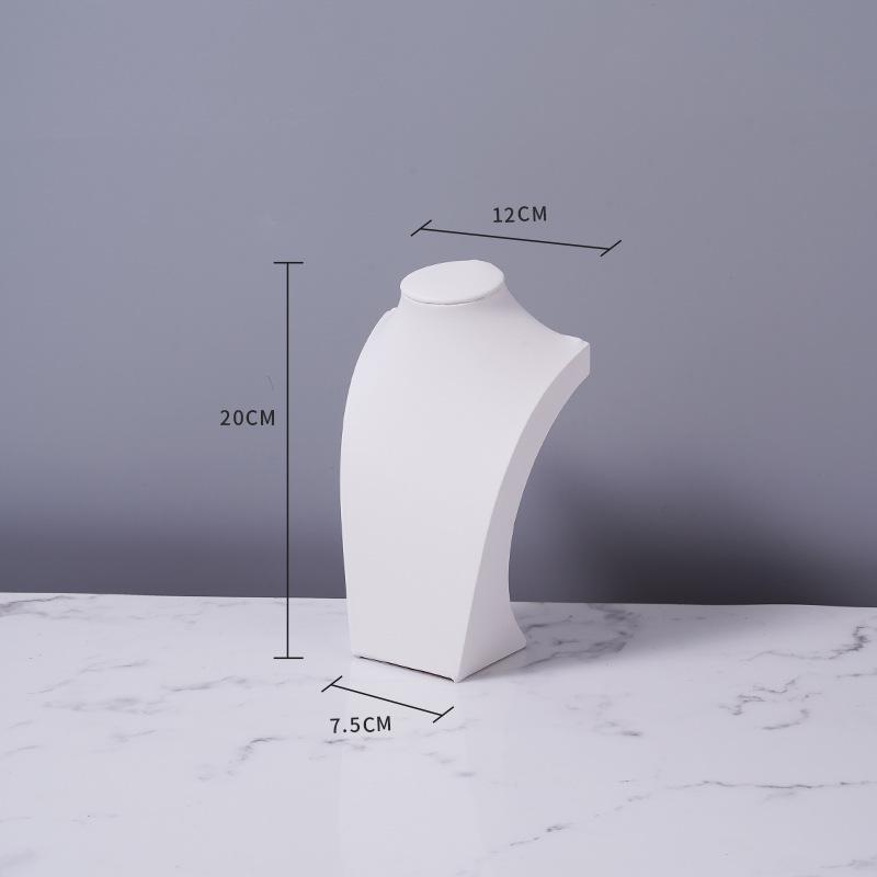 Flannel Necklace Display Stand - Portrait Jewelry Holder