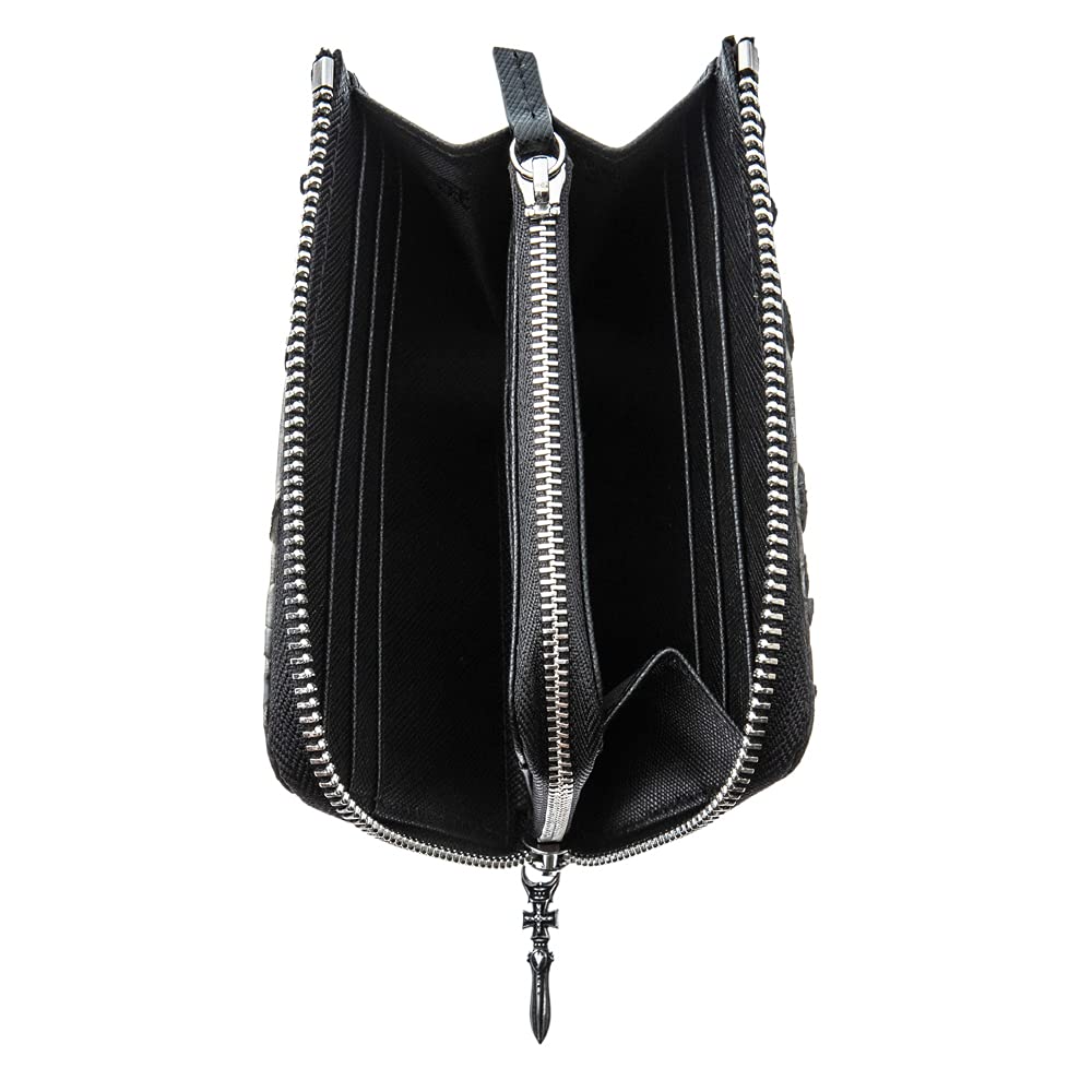 Мини-кошелек Artemis Classic L-образной формы, тонкий, из серого питона (ZW0007) - Мужской короткий кошелек на молнии, с узором под змею и из натуральной кожи