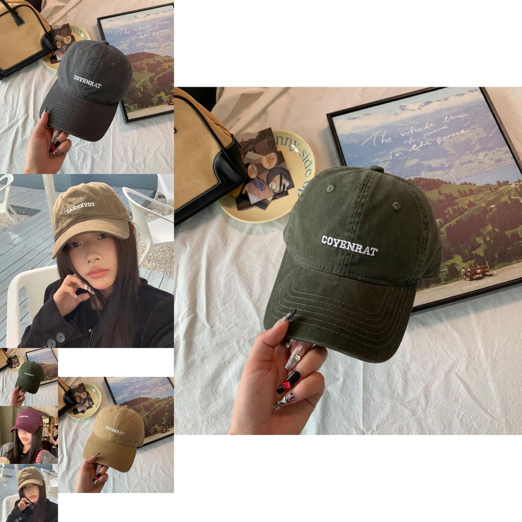 Retro Versatile Embroidered Baseball Hat Comfortable Relaxed Style For Everyday Use