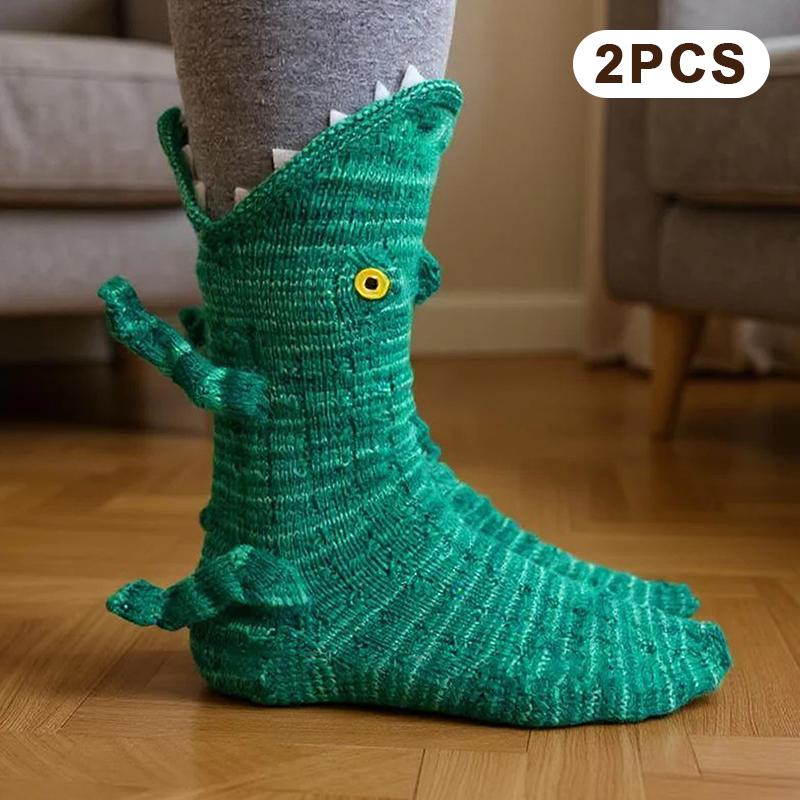 3D Knit Animal Sloth Socks,2025 Christmas Socks For Wome Collection Fun Cute Plush Animals Hug Crew Socks For Child