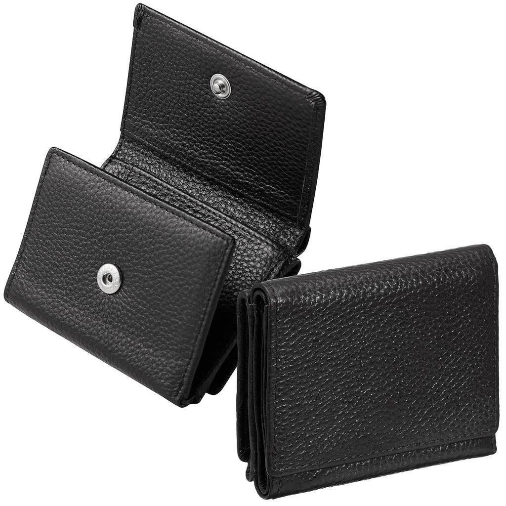 NEESE Mini Mini 17 Colors Holds Bills Without Genuine Folding Wallet with Coin Small Perfect for Men and Gift for Ichiritsu Manbai of the Wallet,