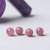 7A Натуральный Фиолетовый Розовый Кристалл Лошади Круглые Россыпные Бусины для Браслетов и Ожерелий DIY