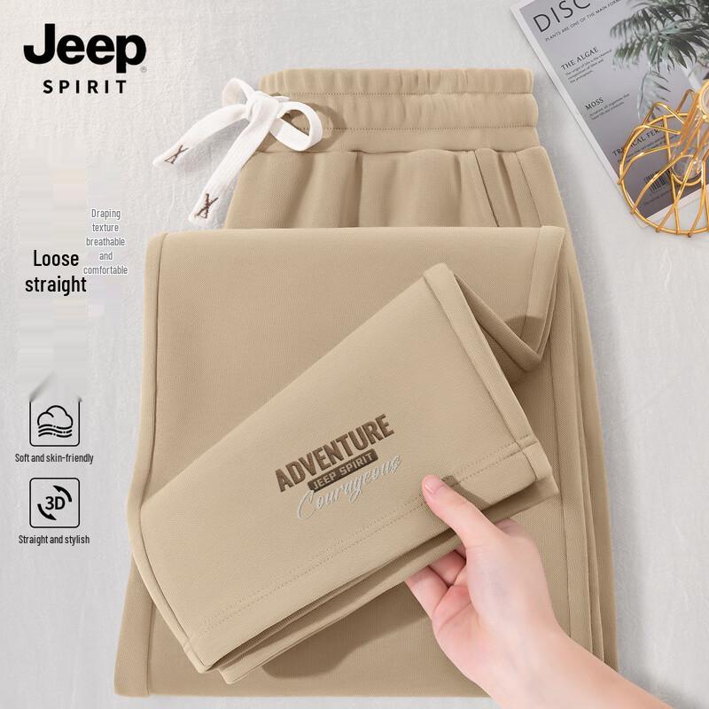 JEEP SPIRIT Men's Straight-Leg Casual Pants