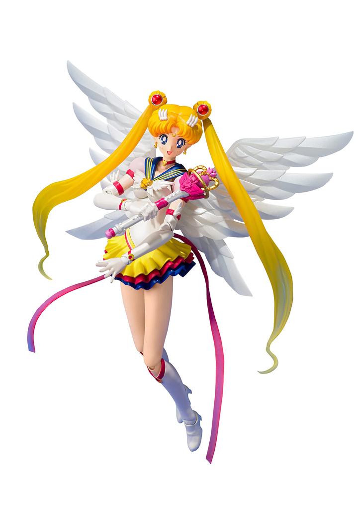TAMASHII NATIONS Sailor Moon Eternal Sailor Moon приблизительно 135 мм окрашенная подвижная фигурка SHFiguarts ABS&PVC