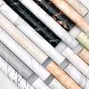 Marble Vinyl Waterproof Wallpaper for Bathroom Table Kitchen Ambry Countertop Self Adhesive Sticker for Furniture Decor PVC