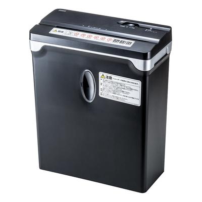 SANWA DIRECT Шредер Электрический Бытовой Мелкий Микрорез Совместимый с A4 3 Листа Карта/Степлер 400-PSD039