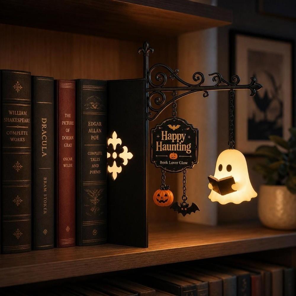 Mini Size Bookshelf LED Lamp Warm White Light Mini Bookshelf Light Night Reading Lamp Bedroom Use