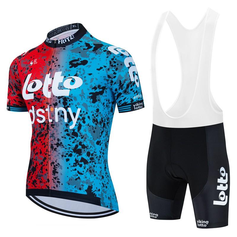 Mens Cycling Jersey Set Breathable Quick-Dry Bike Apparel Road Mountain Biking Wear