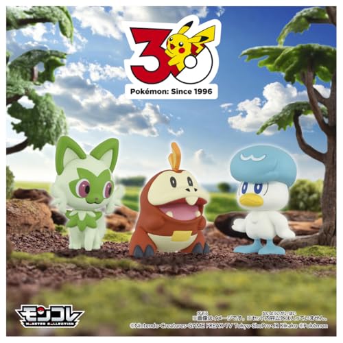 TAKARA TOMY Pokemon 30-летие Набор Moncolle из 3 Покемонов из Региона Палдеа