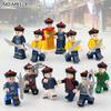 12pcs Ancient Chinese Imperial Palace Guards Assemble Children's Building Blocks