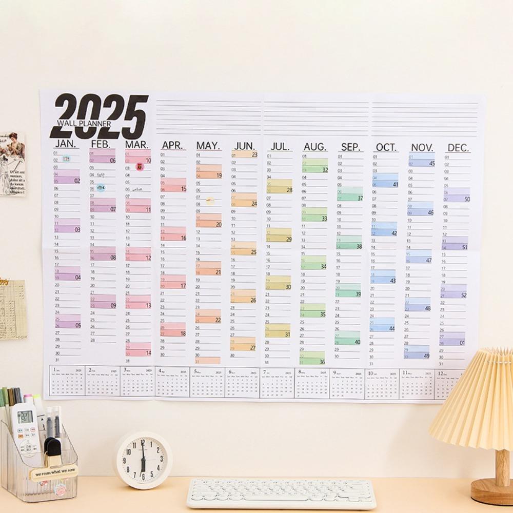 Multipurpose Planning Wall Calendar Hanging Planner Sheet Planner Digital Schedules  Home Office
