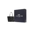 Coach City 33 Letter Logo Floral Print Large Capacity Coated Canvas Smooth Leather Tote Bag Shopping Handbag Shoulder Bag Women tote CP073-SVA47
