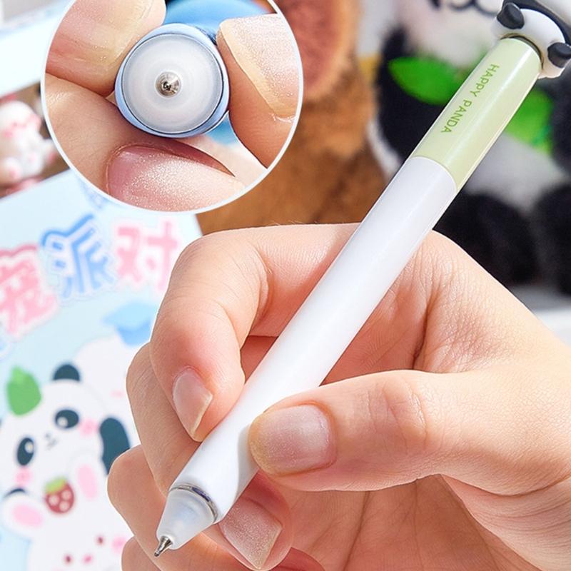 4Pcs Erasable Gel Pen Twist Action Gel Inks Pen 0.5mm Quick Dry Rotatable Gel Inks Pen for Writing Journaling Blue Inks