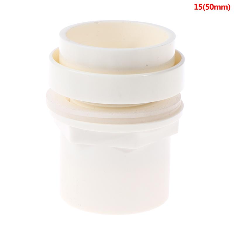 20-50 мм соединители из ПВХ утолщают адаптер для садовой дренажной трубы для аквариума