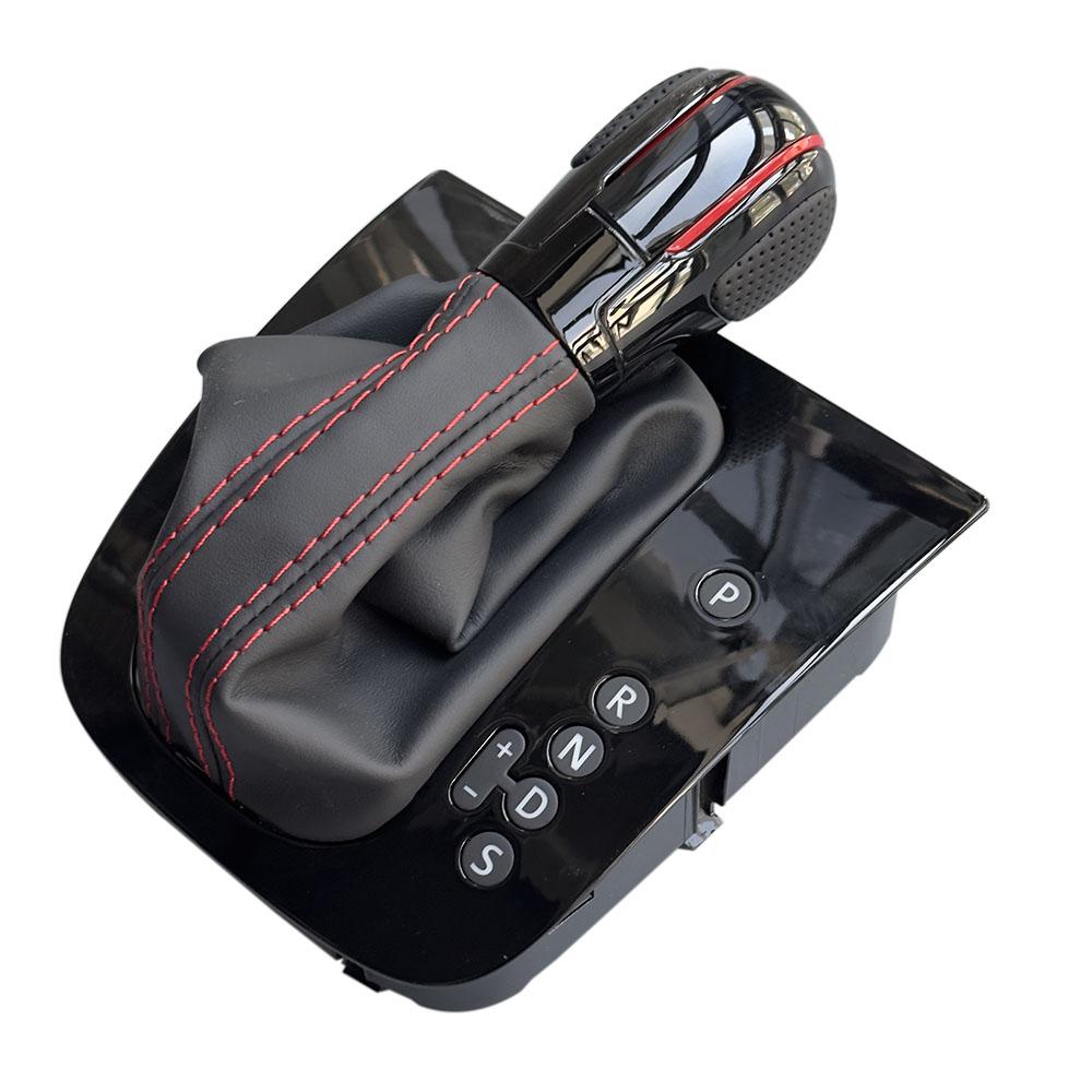 RHD Carbon DSG Gear Shift Knob New Original Shift Lever Handball With Dust Cover For VW Golf 6 MK6 GTI GLI