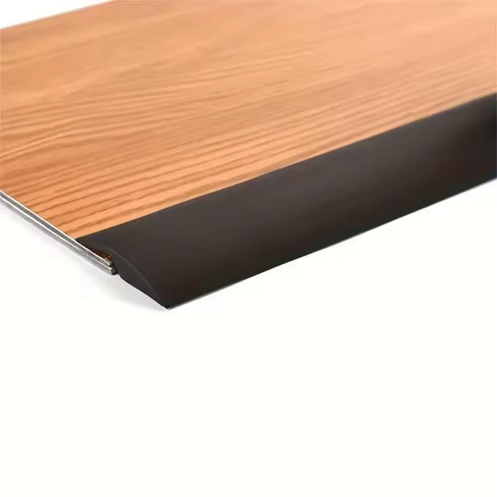 1PC 1mx3cm Floor Transition Strip Self-Adhesive Waterproof PVC Cuttable Wear-resistant Sealing Carpet To Tile Floor Door