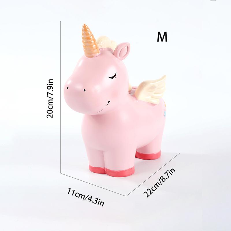 Piggy Bank Money Boxes Storage Home Decor Saving Children Creative Household Decoration Cute New Figure Gift Craft Ornaments