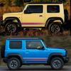Боковые наклейки на двери автомобиля Виниловые наклейки Для SUZUKI JIMNY JB64W JB74W JC74 WAGON 2-дверный 4-дверный Наклейки для украшения кузова автомобиля Аксессуары