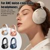 Беспроводные наушники с активным шумоподавлением для Bluetooth 6.0, складные, ANC, накладные, на голову