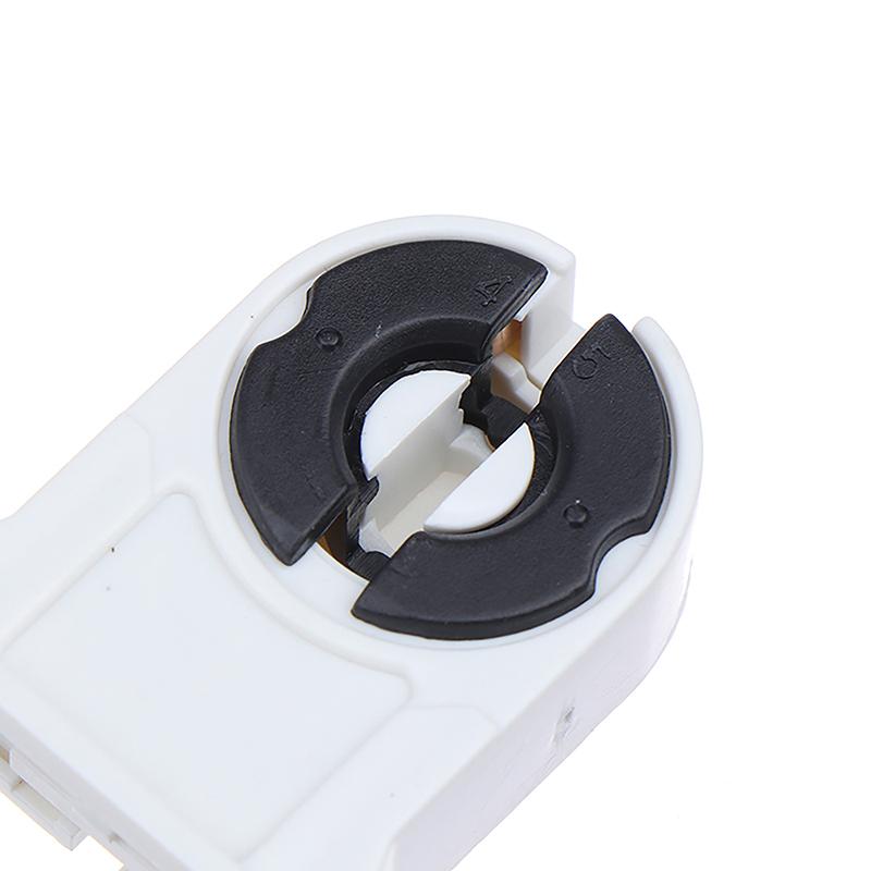 5 шт. T8/G13 люминесцентный патрон лампы термостойкий держатель лампы держатель трубки света бытовой держатель трубки света для домашнего офиса