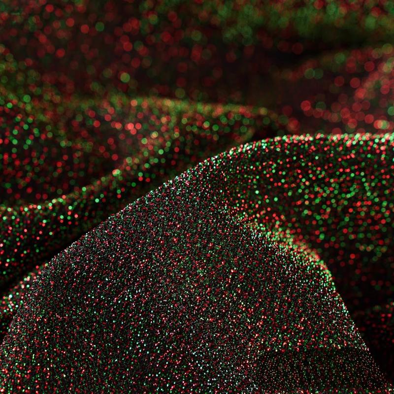 Двусторонняя мерцающая звездная бархатная ткань Яркая шелковая блестящая бархатная ткань Неэластичная для DIY шитья платьев ципао