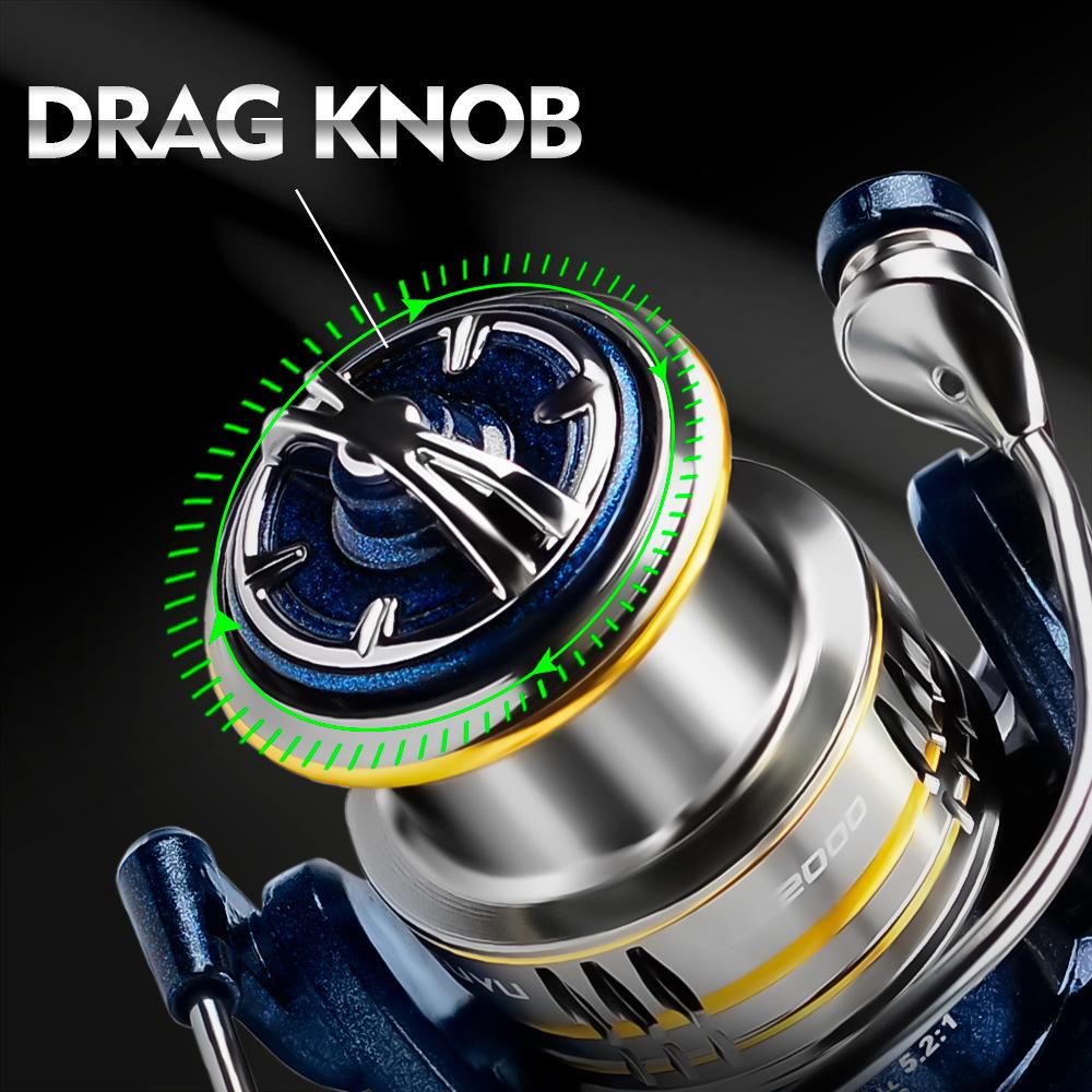 Металлическая прялка Yuantou Lure Wheel 5.2:1 5 + 1BB колесо для лески, морская удочка, колесо для рыбалки, колесо для лески