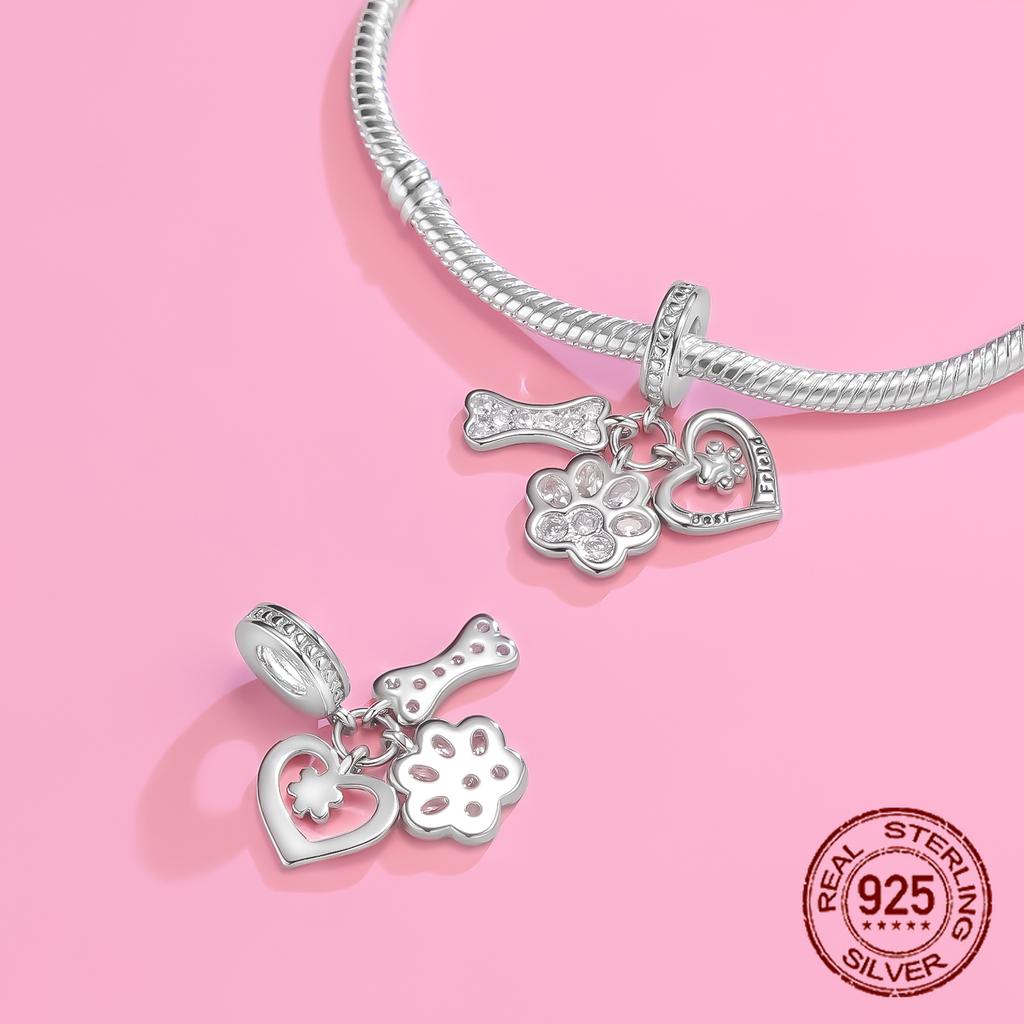 Шармы Бусины Медь Однотонный Буква Семья Навсегда Дерево Жизни Циркониевые Бусины Подходят для DIY Браслетов Ювелирные Изделия