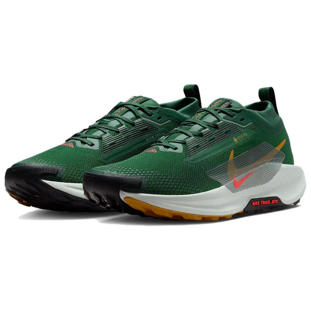 Nike Кроссовки React Pegasus Trail 5 Gore Tex Ель Глина Зеленый Пустынный Охра Ярко-малиновый FQ0908-301